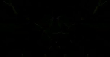 Soyut Yeşil Lazer Işıkları. Lazer Tüneli. Strobe Lights. Vj Döngüsü