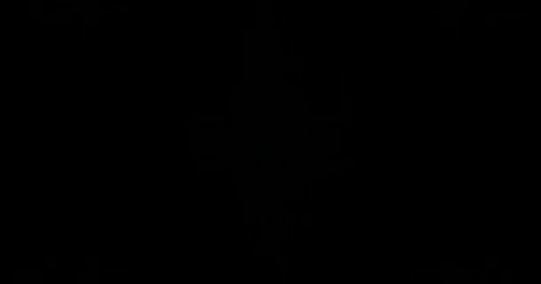 Feux laser verts abstraits. Tunnel laser. Lumières stroboscopiques. Boucle VJ 