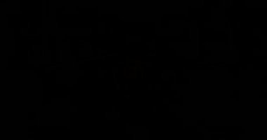 Soyut Sarı Lazer Işıkları. Lazer Tüneli. Strobe Lights. Vj Döngüsü