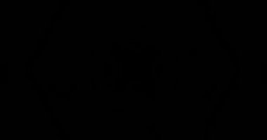 Soyut Sarı Lazer Işıkları. Lazer Tüneli. Strobe Lights. Vj Döngüsü