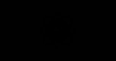 Soyut Sarı Lazer Işıkları. Lazer Tüneli. Strobe Lights. Vj Döngüsü