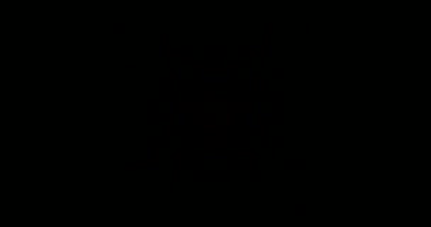 Feux laser jaunes abstraits. Tunnel laser. Lumières stroboscopiques. Boucle VJ 