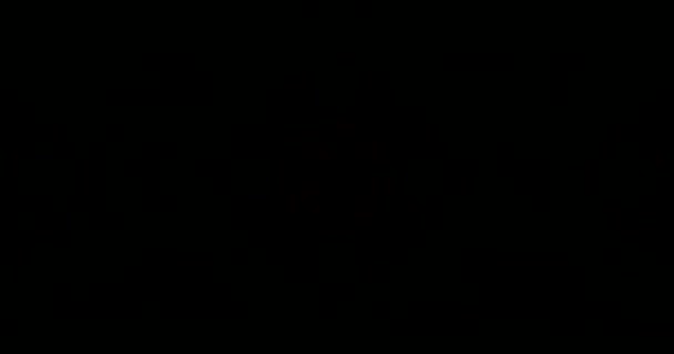 Feux laser jaunes abstraits. Tunnel laser. Lumières stroboscopiques. Boucle VJ 