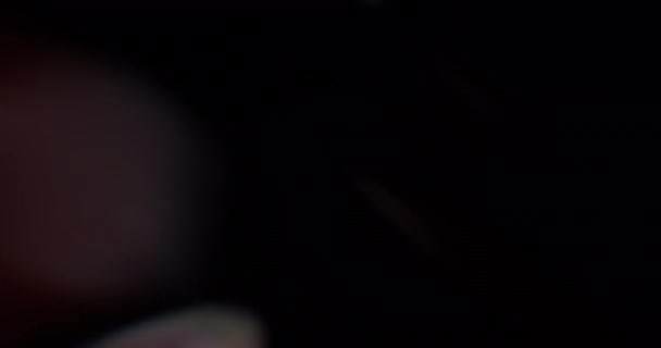 Fuites de lumière chaude sur fond noir. Superposition. Transition. Filtre couleur vidéo 