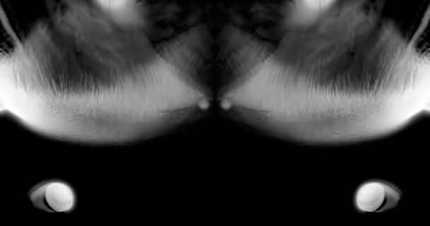 Abstraktní Pozadí Inkoustu Fluid Motion Pohybující Tekutý Inkoust Vodě — Stock video