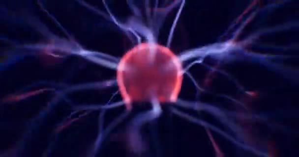 Plasma Ball Experiments Electricity Flash Lightning — 비디오