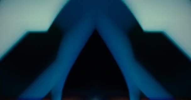 Electro visualisation des panneaux LED. Electric Abstract Background. Boucle VJ 