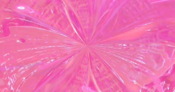 Wirbelnde Flüssigkeitsfarbe Abstraktes Design Abstrakte Malerei Bewegungshintergrund Bunte Fusion Farbreaktion — Stockvideo