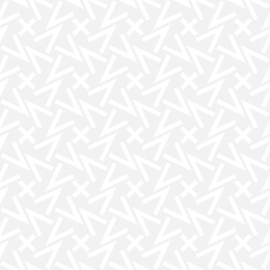 Geometrik elementlerin kusursuz beyaz deseni. En basit geometrik şekiller. 