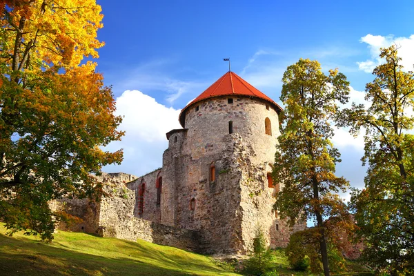 Осінній Балтійський замок — стокове фото