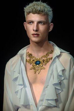 Güzellik Şovu 2019. Varşova. Polonya. Güzellik uzmanları ve kozmetik üreticileri için etkinlik. Biletli olay.