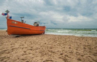 Baltık Denizi. Polonya. 2018