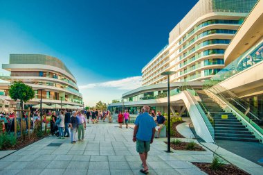 Swinoujscie. Polonya. 2018 Mavi Saat