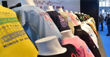 Münih, Almanya 2019 Fespa Ticaret Fuarı