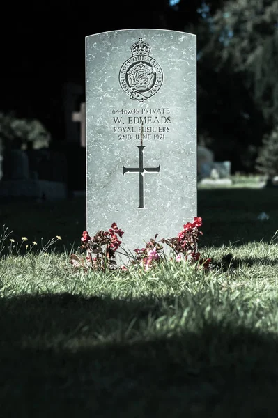 London. Vereinigtes Königreich. 2017. london friedhof. hounslow. — Stockfoto