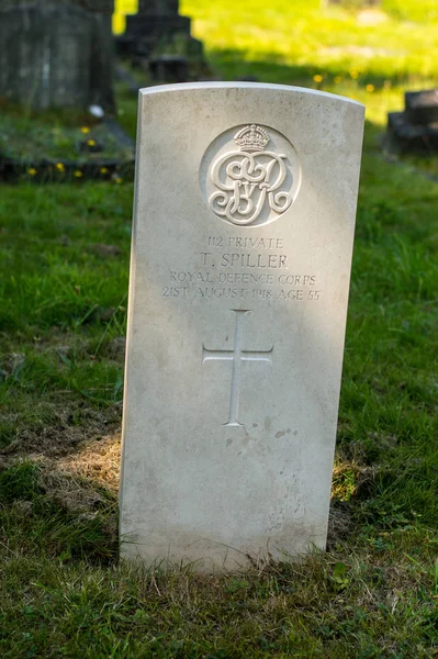 London. Vereinigtes Königreich. 2017. london cemetary. hounslow. — Stockfoto