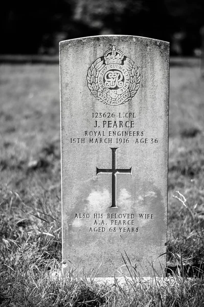 Londres. Reino Unido. 2017. London Cemetary. Hounslow. . —  Fotos de Stock