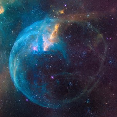 Galaxy illüstrasyon, yıldız, Bulutsusu, cosmos bulutlar ile uzay arka plan