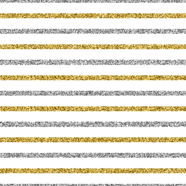 Noel sorunsuz arka plan ile parıldayan altın ve gümüş şeritler