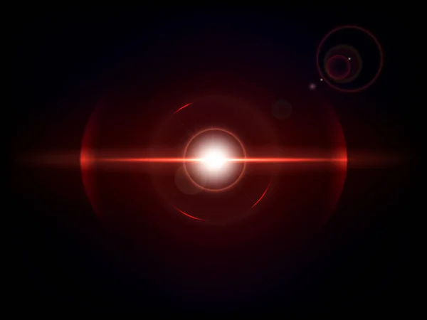 红色空间爆炸，宇宙爆裂 — 图库矢量图片