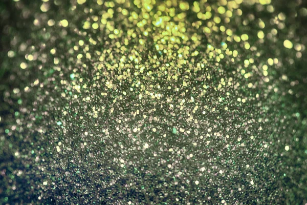 Glitter Kerstmis achtergrond, glanzende textuur, goud en groen sparkle achtergrond — Stockfoto