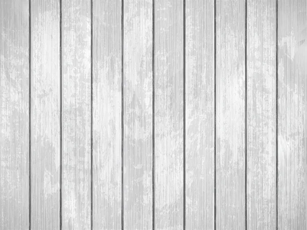 Ilustración de vectores de madera blanca. Fondo de madera, patrón de textura ligera, roble blanco. Escritorio grunge blanco y gris claro de madera . — Archivo Imágenes Vectoriales