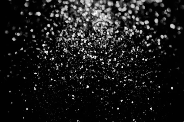 Fondo de brillo negro brillo. Viernes negro patrón brillante con lentejuelas. Patrón de lujo de glamour navideño, Navidad negra y fondo de diamante brillante. Patrón de plata oscura . —  Fotos de Stock