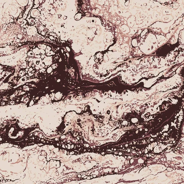 Fondos de textura de mármol vectorial. Texturas marrones de tinta. Ilustraciones de mármol dibujado a mano. Pintura sobre agua, ackryl líquido y pintura acuarela. Textura de mármol vectorial — Archivo Imágenes Vectoriales