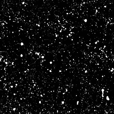 Yıldızlı seamless modeli, sıçrayan el evren ve galaksi yinelenebilir desen çizin. Nokta, sprey boya koyu arka plan üzerinde evren sorunsuz arka plan vektör. Yıldızlı gece gökyüzü benek, parçacıkları ile 