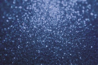 Klasik mavi parıltılı arka plan. 2020 yılının rengi, mavi palet baskı için koyu mavi kumaş kumaş, web tasarımı. 2020 yılının klasik mavi renginde tekstil kumaş rengi.