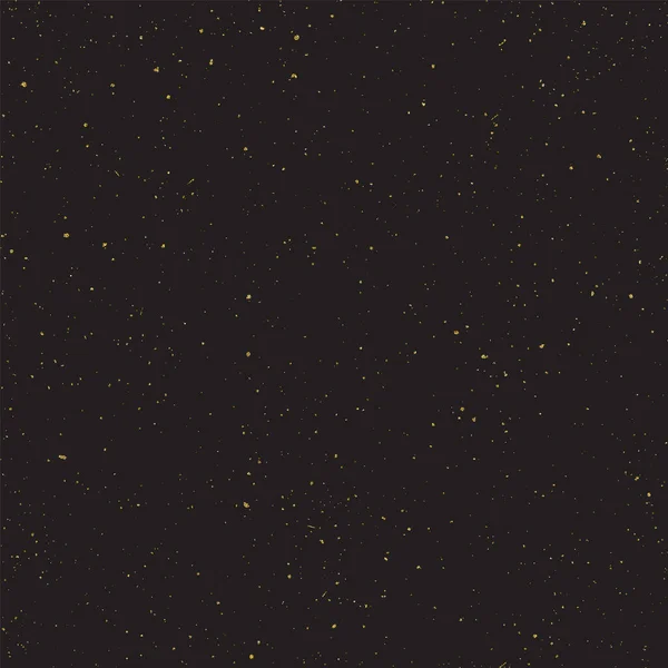 Abstract vector glanzend goudkleurig getextureerd stof, vlekken met glanzend goudfolie op zwarte achtergrond. Gouden folie glitter achtergrond voor Kerstmis, Bruiloft, Verjaardag evenementen — Stockvector