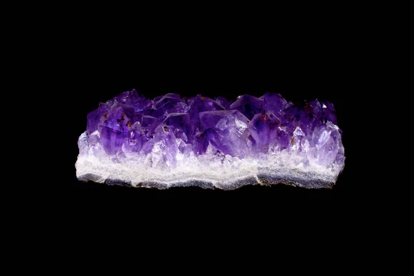 Amethyst crystals are found essentially in geodes developed in basaltic rocks due to a subsequent, but often near hydrothermal activity, to the magmatic event itself. The geodes are cavities present within the igneous rocks.