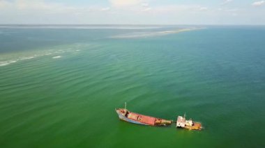 Batık ve suyolu Sulina, Romanya