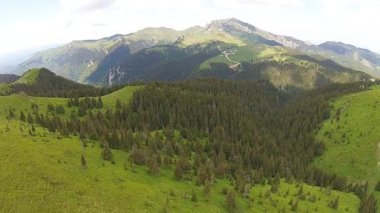 Doğal peyzaj Ciucas dağlar, Romanya