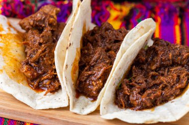 Mexican Beef Barbacoa Stew, Traditional Mexican Food clipart