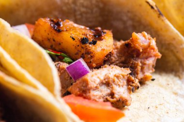 Tacos Al Pastor Shepherd 'ın Meksika' nın kuzeyinde 