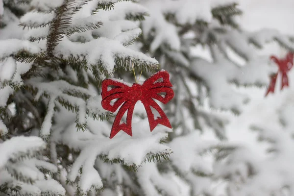 Decor Winter Tree Holidays — Stock Photo, Image