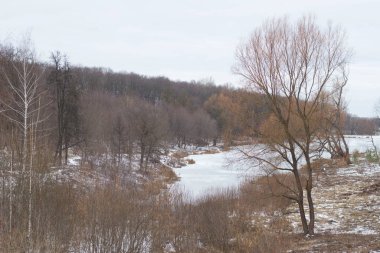 Ocak 'ta kışın az kar yağdığında