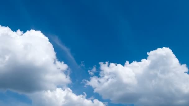 Nuages Dans Ciel Temps Écoulé — Video