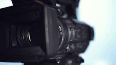 Video kamera paneli ve yakınlaştırma, video kamera lensleri, 4k