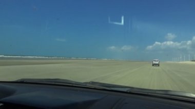 Atlantik kıyısında yarış, Delta Das Amerika bölgesinde, Brezilya.