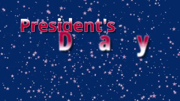 President Day Sale Special Offer Text — Stock Video