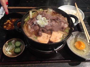 Tokyo 'da çok lezzetli bir Shabu Shabu.