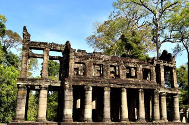 View of the incredible Preah Khan temple in the Angkor complex