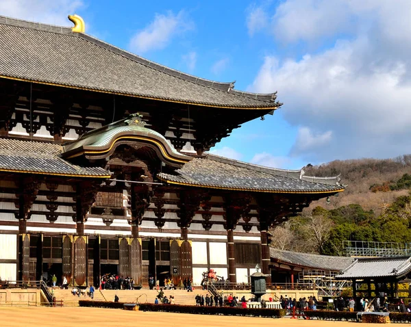 Buitenaanzicht Van Todai Tempel Nara — Stockfoto