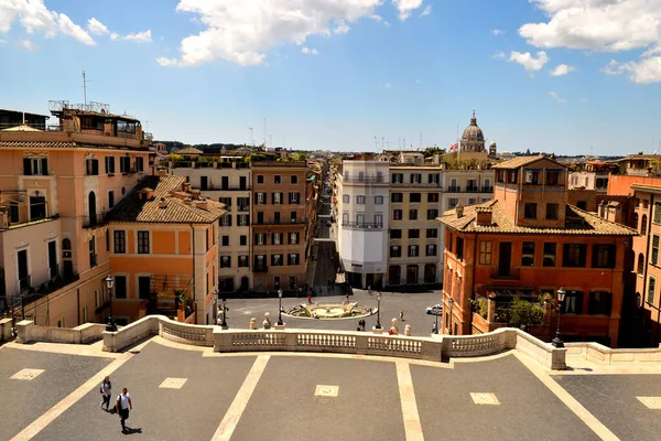 Mai 2020 Rom Italien Blick Auf Die Dei Condotti Und — Stockfoto