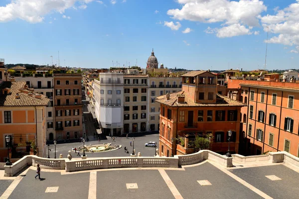 Maj 2020 Rom Italien Utsikt Över Dei Condotti Och Piazza — Stockfoto