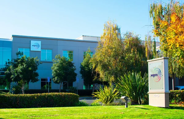 Fachada de oficina corporativa Wipro en Silicon Valley —  Fotos de Stock