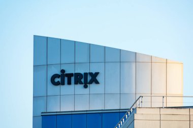 Silikon Vadisi 'ndeki Citrix Systems kampüsü. Citrix merkezi Fort Lauderdale, Florida 'da - Santa Clara, California, Usa - 2019