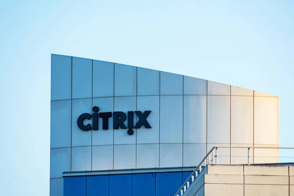 Citrix Systems campus in Silicon Valley. Citrix headquarters located in Fort Lauderdale, Florida - Santa Clara, California, USA - Circa, 2019 — 스톡 사진